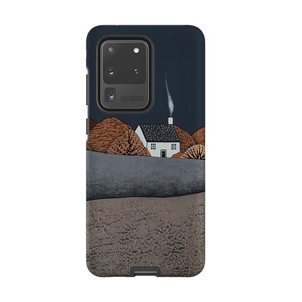 Samsung phone case-Nested Amongst The Trees By Natasha Newton-Product Details Raised bevel to protect screen from scratches. Impact resistant polycarbonate shell and shock absorbing inner TPU liner. Secure fit with design wrapping around side of the case and full access to ports. Compatible with Qi-standard wireless charging. Thickness 1/8 inch (3mm), weight 30g. Compatibility See drop down menu for options, please select the right case as we print to order.-Stringberry