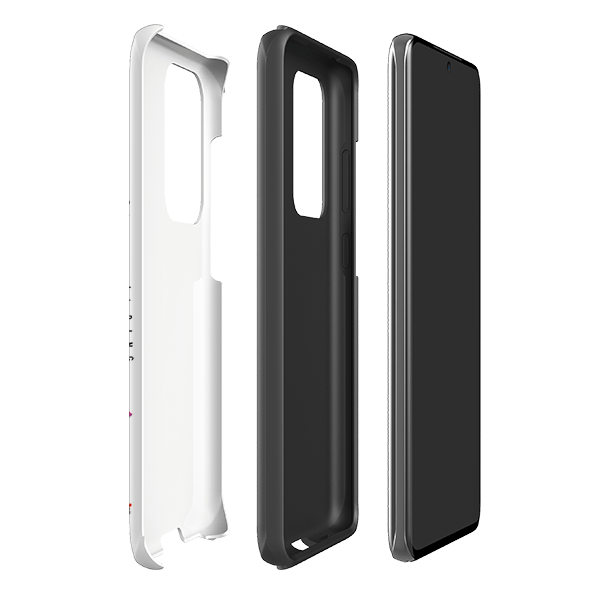 Samsung phone case-New York Icons By Tracey English-Product Details Raised bevel to protect screen from scratches. Impact resistant polycarbonate shell and shock absorbing inner TPU liner. Secure fit with design wrapping around side of the case and full access to ports. Compatible with Qi-standard wireless charging. Thickness 1/8 inch (3mm), weight 30g. Compatibility See drop down menu for options, please select the right case as we print to order.-Stringberry