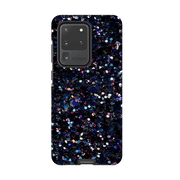 Samsung phone case-Night Sky By Kitty Joseph (case does not glitter)-Product Details Raised bevel to protect screen from scratches. Impact resistant polycarbonate shell and shock absorbing inner TPU liner. Secure fit with design wrapping around side of the case and full access to ports. Compatible with Qi-standard wireless charging. Thickness 1/8 inch (3mm), weight 30g. Compatibility See drop down menu for options, please select the right case as we print to order.-Stringberry
