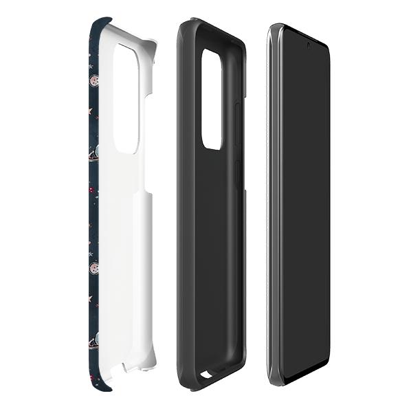 Samsung phone case-No Limit-Product Details Raised bevel to protect screen from scratches. Impact resistant polycarbonate shell and shock absorbing inner TPU liner. Secure fit with design wrapping around side of the case and full access to ports. Compatible with Qi-standard wireless charging. Thickness 1/8 inch (3mm), weight 30g. Compatibility See drop down menu for options, please select the right case as we print to order.-Stringberry