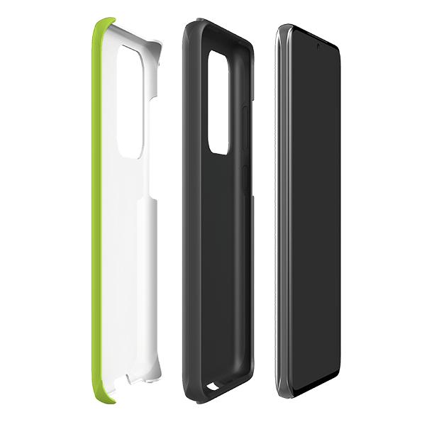 Samsung phone case-Noodle-Product Details Raised bevel to protect screen from scratches. Impact resistant polycarbonate shell and shock absorbing inner TPU liner. Secure fit with design wrapping around side of the case and full access to ports. Compatible with Qi-standard wireless charging. Thickness 1/8 inch (3mm), weight 30g. Compatibility See drop down menu for options, please select the right case as we print to order.-Stringberry