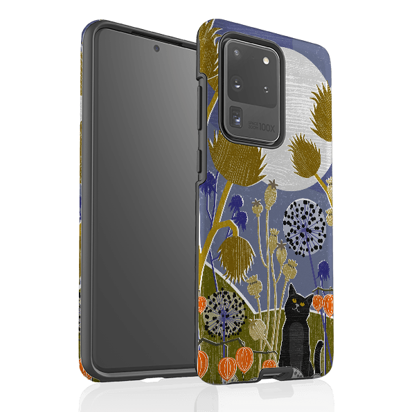 Samsung phone case-October Evening By Liane Payne-Product Details Raised bevel to protect screen from scratches. Impact resistant polycarbonate shell and shock absorbing inner TPU liner. Secure fit with design wrapping around side of the case and full access to ports. Compatible with Qi-standard wireless charging. Thickness 1/8 inch (3mm), weight 30g. Compatibility See drop down menu for options, please select the right case as we print to order.-Stringberry