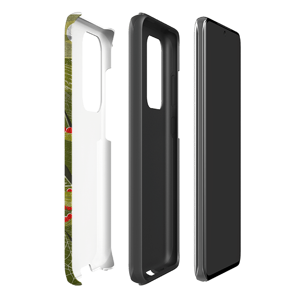Samsung phone case-October Hedgehog By Liane Payne-Product Details Raised bevel to protect screen from scratches. Impact resistant polycarbonate shell and shock absorbing inner TPU liner. Secure fit with design wrapping around side of the case and full access to ports. Compatible with Qi-standard wireless charging. Thickness 1/8 inch (3mm), weight 30g. Compatibility See drop down menu for options, please select the right case as we print to order.-Stringberry
