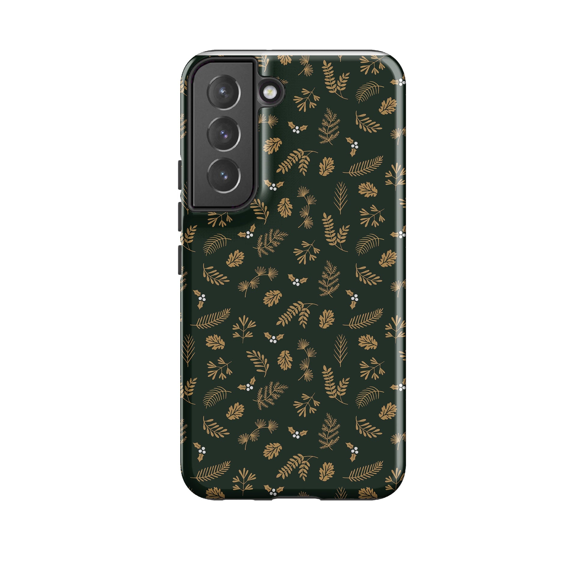 Samsung phone case-Pa Rum Pum Pum-Product Details Raised bevel to protect screen from scratches. Impact resistant polycarbonate shell and shock absorbing inner TPU liner. Secure fit with design wrapping around side of the case and full access to ports. Compatible with Qi-standard wireless charging. Thickness 1/8 inch (3mm), weight 30g. Compatibility See drop down menu for options, please select the right case as we print to order.-Stringberry