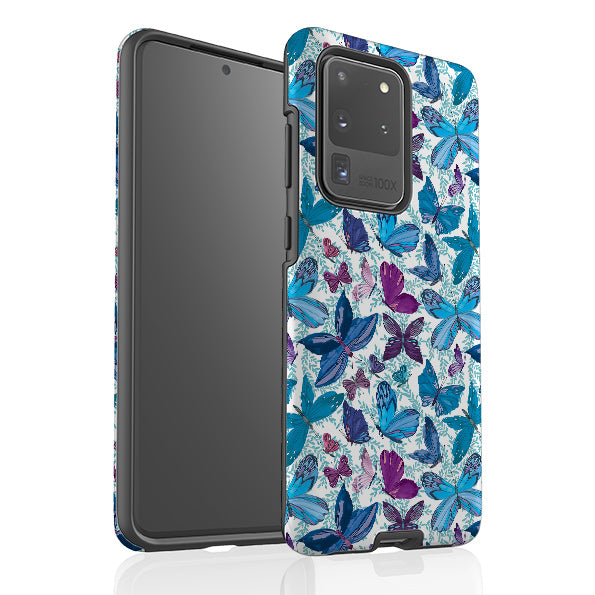 Samsung phone case-Pattern B By Elisabeth Haager-Product Details Raised bevel to protect screen from scratches. Impact resistant polycarbonate shell and shock absorbing inner TPU liner. Secure fit with design wrapping around side of the case and full access to ports. Compatible with Qi-standard wireless charging. Thickness 1/8 inch (3mm), weight 30g. Compatibility See drop down menu for options, please select the right case as we print to order.-Stringberry