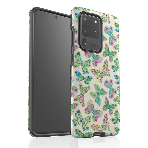 Samsung phone case-Pattern D By Elisabeth Haager-Product Details Raised bevel to protect screen from scratches. Impact resistant polycarbonate shell and shock absorbing inner TPU liner. Secure fit with design wrapping around side of the case and full access to ports. Compatible with Qi-standard wireless charging. Thickness 1/8 inch (3mm), weight 30g. Compatibility See drop down menu for options, please select the right case as we print to order.-Stringberry