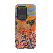 Samsung phone case-Perfect Day By Claire West-Product Details Raised bevel to protect screen from scratches. Impact resistant polycarbonate shell and shock absorbing inner TPU liner. Secure fit with design wrapping around side of the case and full access to ports. Compatible with Qi-standard wireless charging. Thickness 1/8 inch (3mm), weight 30g. Compatibility See drop down menu for options, please select the right case as we print to order.-Stringberry