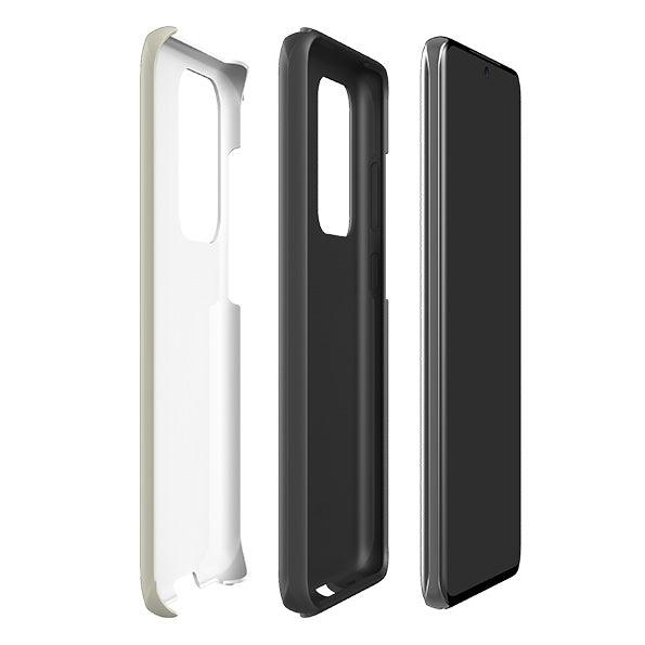 Samsung phone case-Positivity-Product Details Raised bevel to protect screen from scratches. Impact resistant polycarbonate shell and shock absorbing inner TPU liner. Secure fit with design wrapping around side of the case and full access to ports. Compatible with Qi-standard wireless charging. Thickness 1/8 inch (3mm), weight 30g. Compatibility See drop down menu for options, please select the right case as we print to order.-Stringberry