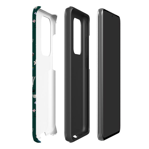 Samsung phone case-Prairie-Product Details Raised bevel to protect screen from scratches. Impact resistant polycarbonate shell and shock absorbing inner TPU liner. Secure fit with design wrapping around side of the case and full access to ports. Compatible with Qi-standard wireless charging. Thickness 1/8 inch (3mm), weight 30g. Compatibility See drop down menu for options, please select the right case as we print to order.-Stringberry