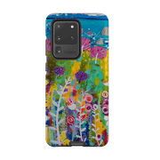 Samsung phone case-Precious Day By Claire West-Product Details Raised bevel to protect screen from scratches. Impact resistant polycarbonate shell and shock absorbing inner TPU liner. Secure fit with design wrapping around side of the case and full access to ports. Compatible with Qi-standard wireless charging. Thickness 1/8 inch (3mm), weight 30g. Compatibility See drop down menu for options, please select the right case as we print to order.-Stringberry