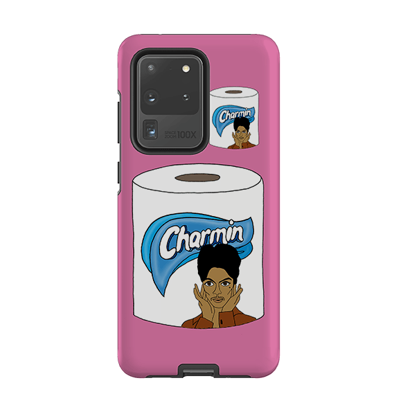 Samsung phone case-Prince Charmin By Angelica Hicks-Product Details Raised bevel to protect screen from scratches. Impact resistant polycarbonate shell and shock absorbing inner TPU liner. Secure fit with design wrapping around side of the case and full access to ports. Compatible with Qi-standard wireless charging. Thickness 1/8 inch (3mm), weight 30g. Compatibility See drop down menu for options, please select the right case as we print to order.-Stringberry