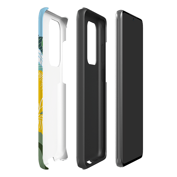 Samsung phone case-Riverside By Kate Heiss-Product Details Raised bevel to protect screen from scratches. Impact resistant polycarbonate shell and shock absorbing inner TPU liner. Secure fit with design wrapping around side of the case and full access to ports. Compatible with Qi-standard wireless charging. Thickness 1/8 inch (3mm), weight 30g. Compatibility See drop down menu for options, please select the right case as we print to order.-Stringberry
