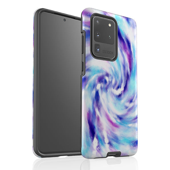 Samsung phone case-Roots And Blues-Product Details Raised bevel to protect screen from scratches. Impact resistant polycarbonate shell and shock absorbing inner TPU liner. Secure fit with design wrapping around side of the case and full access to ports. Compatible with Qi-standard wireless charging. Thickness 1/8 inch (3mm), weight 30g. Compatibility See drop down menu for options, please select the right case as we print to order.-Stringberry
