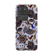 Samsung phone case-Royal Botanical-Product Details Raised bevel to protect screen from scratches. Impact resistant polycarbonate shell and shock absorbing inner TPU liner. Secure fit with design wrapping around side of the case and full access to ports. Compatible with Qi-standard wireless charging. Thickness 1/8 inch (3mm), weight 30g. Compatibility See drop down menu for options, please select the right case as we print to order.-Stringberry