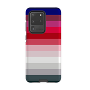 Samsung phone case-Ruby Horizon By Kitty Joseph-Product Details Raised bevel to protect screen from scratches. Impact resistant polycarbonate shell and shock absorbing inner TPU liner. Secure fit with design wrapping around side of the case and full access to ports. Compatible with Qi-standard wireless charging. Thickness 1/8 inch (3mm), weight 30g. Compatibility See drop down menu for options, please select the right case as we print to order.-Stringberry