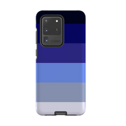 Samsung phone case-Sapphire Grade By Kitty Joseph-Product Details Raised bevel to protect screen from scratches. Impact resistant polycarbonate shell and shock absorbing inner TPU liner. Secure fit with design wrapping around side of the case and full access to ports. Compatible with Qi-standard wireless charging. Thickness 1/8 inch (3mm), weight 30g. Compatibility See drop down menu for options, please select the right case as we print to order.-Stringberry