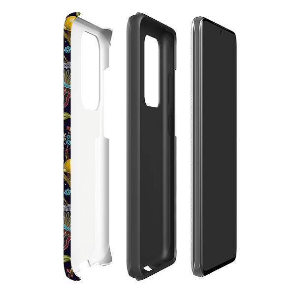 Samsung phone case-Sentimental-Product Details Raised bevel to protect screen from scratches. Impact resistant polycarbonate shell and shock absorbing inner TPU liner. Secure fit with design wrapping around side of the case and full access to ports. Compatible with Qi-standard wireless charging. Thickness 1/8 inch (3mm), weight 30g. Compatibility See drop down menu for options, please select the right case as we print to order.-Stringberry