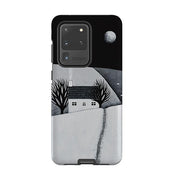 Samsung phone case-Sheep Fields By Natasha Newton-Product Details Raised bevel to protect screen from scratches. Impact resistant polycarbonate shell and shock absorbing inner TPU liner. Secure fit with design wrapping around side of the case and full access to ports. Compatible with Qi-standard wireless charging. Thickness 1/8 inch (3mm), weight 30g. Compatibility See drop down menu for options, please select the right case as we print to order.-Stringberry