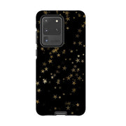 Samsung phone case-Starry Night-Product Details Raised bevel to protect screen from scratches. Impact resistant polycarbonate shell and shock absorbing inner TPU liner. Secure fit with design wrapping around side of the case and full access to ports. Compatible with Qi-standard wireless charging. Thickness 1/8 inch (3mm), weight 30g. Compatibility See drop down menu for options, please select the right case as we print to order.-Stringberry