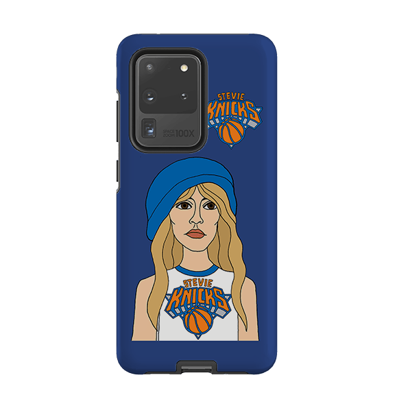 Samsung phone case-Stevie Nicks By Angelica Hicks-Product Details Raised bevel to protect screen from scratches. Impact resistant polycarbonate shell and shock absorbing inner TPU liner. Secure fit with design wrapping around side of the case and full access to ports. Compatible with Qi-standard wireless charging. Thickness 1/8 inch (3mm), weight 30g. Compatibility See drop down menu for options, please select the right case as we print to order.-Stringberry