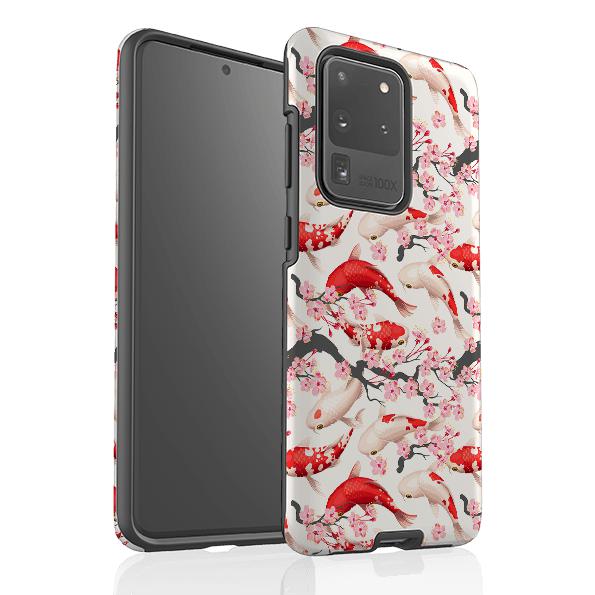 Samsung phone case-Strood-Product Details Raised bevel to protect screen from scratches. Impact resistant polycarbonate shell and shock absorbing inner TPU liner. Secure fit with design wrapping around side of the case and full access to ports. Compatible with Qi-standard wireless charging. Thickness 1/8 inch (3mm), weight 30g. Compatibility See drop down menu for options, please select the right case as we print to order.-Stringberry