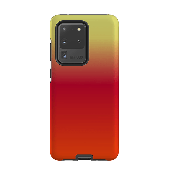 Samsung phone case-Sun By Kitty Joseph-Product Details Raised bevel to protect screen from scratches. Impact resistant polycarbonate shell and shock absorbing inner TPU liner. Secure fit with design wrapping around side of the case and full access to ports. Compatible with Qi-standard wireless charging. Thickness 1/8 inch (3mm), weight 30g. Compatibility See drop down menu for options, please select the right case as we print to order.-Stringberry
