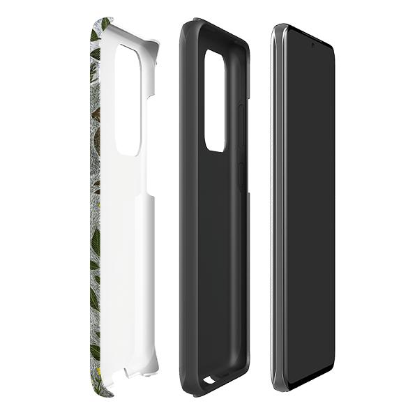 Samsung phone case-Sussex Downs By Catherine Rowe-Product Details Raised bevel to protect screen from scratches. Impact resistant polycarbonate shell and shock absorbing inner TPU liner. Secure fit with design wrapping around side of the case and full access to ports. Compatible with Qi-standard wireless charging. Thickness 1/8 inch (3mm), weight 30g. Compatibility See drop down menu for options, please select the right case as we print to order.-Stringberry