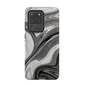 Samsung phone case-Swash (case does not glitter)-Product Details Raised bevel to protect screen from scratches. Impact resistant polycarbonate shell and shock absorbing inner TPU liner. Secure fit with design wrapping around side of the case and full access to ports. Compatible with Qi-standard wireless charging. Thickness 1/8 inch (3mm), weight 30g. Compatibility See drop down menu for options, please select the right case as we print to order.-Stringberry
