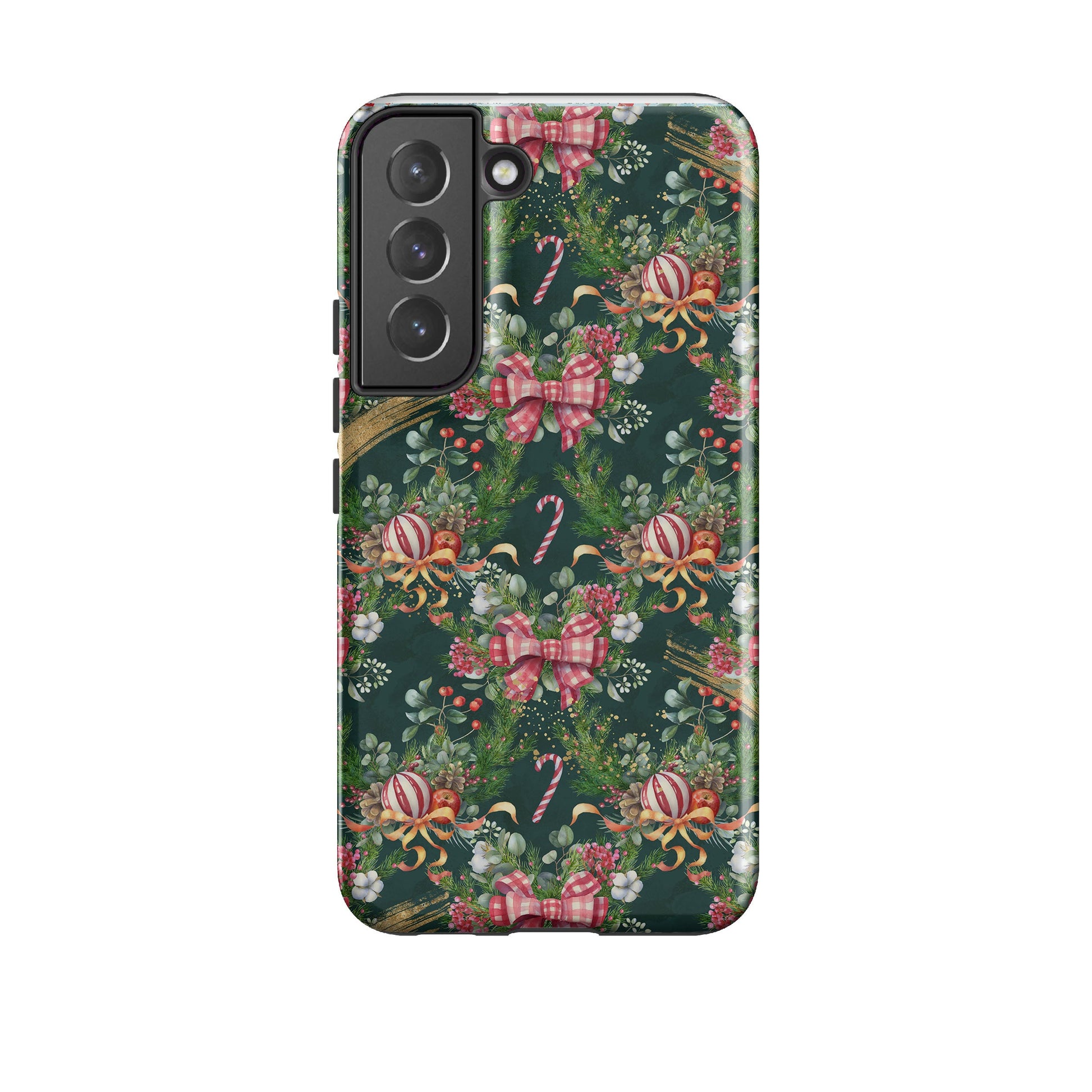 Samsung phone case-Sweet Winter-Product Details Raised bevel to protect screen from scratches. Impact resistant polycarbonate shell and shock absorbing inner TPU liner. Secure fit with design wrapping around side of the case and full access to ports. Compatible with Qi-standard wireless charging. Thickness 1/8 inch (3mm), weight 30g. Compatibility See drop down menu for options, please select the right case as we print to order.-Stringberry