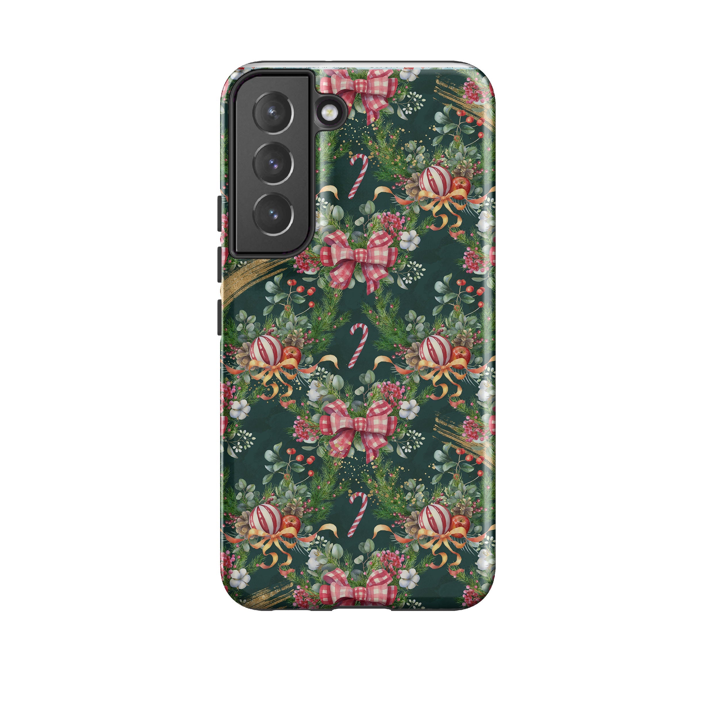 Samsung phone case-Sweet Winter-Product Details Raised bevel to protect screen from scratches. Impact resistant polycarbonate shell and shock absorbing inner TPU liner. Secure fit with design wrapping around side of the case and full access to ports. Compatible with Qi-standard wireless charging. Thickness 1/8 inch (3mm), weight 30g. Compatibility See drop down menu for options, please select the right case as we print to order.-Stringberry