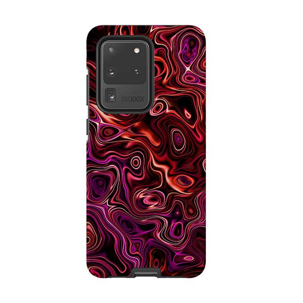 Samsung phone case-Swizzle-Product Details Raised bevel to protect screen from scratches. Impact resistant polycarbonate shell and shock absorbing inner TPU liner. Secure fit with design wrapping around side of the case and full access to ports. Compatible with Qi-standard wireless charging. Thickness 1/8 inch (3mm), weight 30g. Compatibility See drop down menu for options, please select the right case as we print to order.-Stringberry