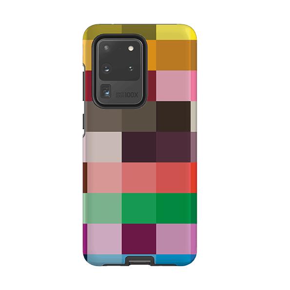 Samsung phone case-Technicolor-Product Details Raised bevel to protect screen from scratches. Impact resistant polycarbonate shell and shock absorbing inner TPU liner. Secure fit with design wrapping around side of the case and full access to ports. Compatible with Qi-standard wireless charging. Thickness 1/8 inch (3mm), weight 30g. Compatibility See drop down menu for options, please select the right case as we print to order.-Stringberry
