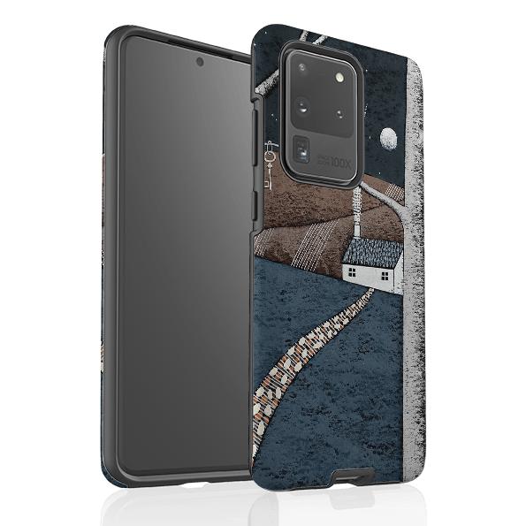 Samsung phone case-The Key To The Cottage By Natasha Newton-Product Details Raised bevel to protect screen from scratches. Impact resistant polycarbonate shell and shock absorbing inner TPU liner. Secure fit with design wrapping around side of the case and full access to ports. Compatible with Qi-standard wireless charging. Thickness 1/8 inch (3mm), weight 30g. Compatibility See drop down menu for options, please select the right case as we print to order.-Stringberry