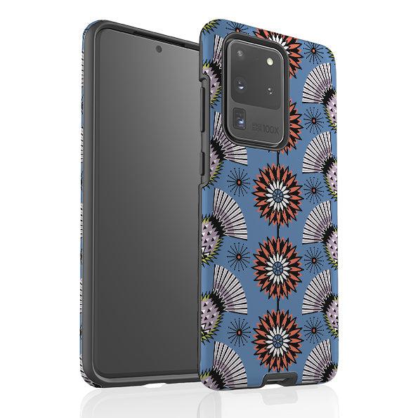 Samsung phone case-Thistle By Cressida Bell-Product Details Raised bevel to protect screen from scratches. Impact resistant polycarbonate shell and shock absorbing inner TPU liner. Secure fit with design wrapping around side of the case and full access to ports. Compatible with Qi-standard wireless charging. Thickness 1/8 inch (3mm), weight 30g. Compatibility See drop down menu for options, please select the right case as we print to order.-Stringberry