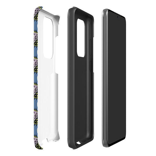 Samsung phone case-Thistle By Cressida Bell-Product Details Raised bevel to protect screen from scratches. Impact resistant polycarbonate shell and shock absorbing inner TPU liner. Secure fit with design wrapping around side of the case and full access to ports. Compatible with Qi-standard wireless charging. Thickness 1/8 inch (3mm), weight 30g. Compatibility See drop down menu for options, please select the right case as we print to order.-Stringberry
