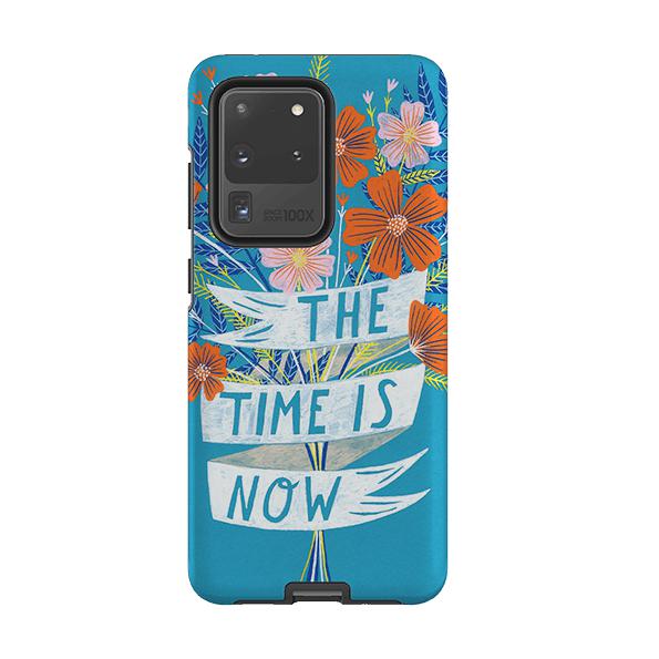 Samsung phone case-Time Is Now By Lee Foster Wilson-Product Details Raised bevel to protect screen from scratches. Impact resistant polycarbonate shell and shock absorbing inner TPU liner. Secure fit with design wrapping around side of the case and full access to ports. Compatible with Qi-standard wireless charging. Thickness 1/8 inch (3mm), weight 30g. Compatibility See drop down menu for options, please select the right case as we print to order.-Stringberry