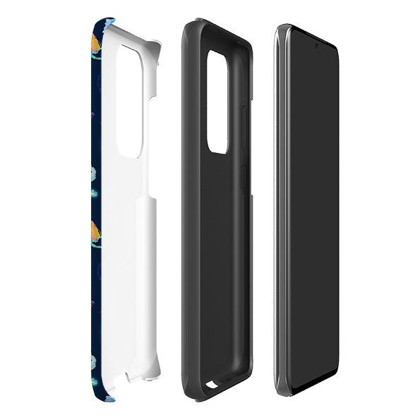 Samsung phone case-Underwater By Mia Underwood-Product Details Raised bevel to protect screen from scratches. Impact resistant polycarbonate shell and shock absorbing inner TPU liner. Secure fit with design wrapping around side of the case and full access to ports. Compatible with Qi-standard wireless charging. Thickness 1/8 inch (3mm), weight 30g. Compatibility See drop down menu for options, please select the right case as we print to order.-Stringberry