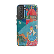 Samsung phone case-Wiseman By Caroline Bonne Muller-Product Details Raised bevel to protect screen from scratches. Impact resistant polycarbonate shell and shock absorbing inner TPU liner. Secure fit with design wrapping around side of the case and full access to ports. Compatible with Qi-standard wireless charging. Thickness 1/8 inch (3mm), weight 30g. Compatibility See drop down menu for options, please select the right case as we print to order.-Stringberry