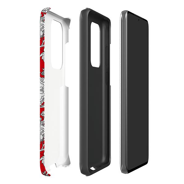 Samsung phone case-Wisley Garden-Product Details Raised bevel to protect screen from scratches. Impact resistant polycarbonate shell and shock absorbing inner TPU liner. Secure fit with design wrapping around side of the case and full access to ports. Compatible with Qi-standard wireless charging. Thickness 1/8 inch (3mm), weight 30g. Compatibility See drop down menu for options, please select the right case as we print to order.-Stringberry