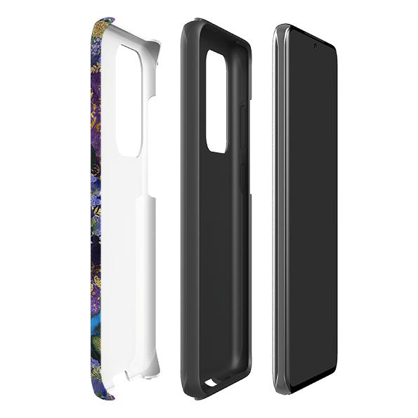 Samsung phone case-Wonders-Product Details Raised bevel to protect screen from scratches. Impact resistant polycarbonate shell and shock absorbing inner TPU liner. Secure fit with design wrapping around side of the case and full access to ports. Compatible with Qi-standard wireless charging. Thickness 1/8 inch (3mm), weight 30g. Compatibility See drop down menu for options, please select the right case as we print to order.-Stringberry