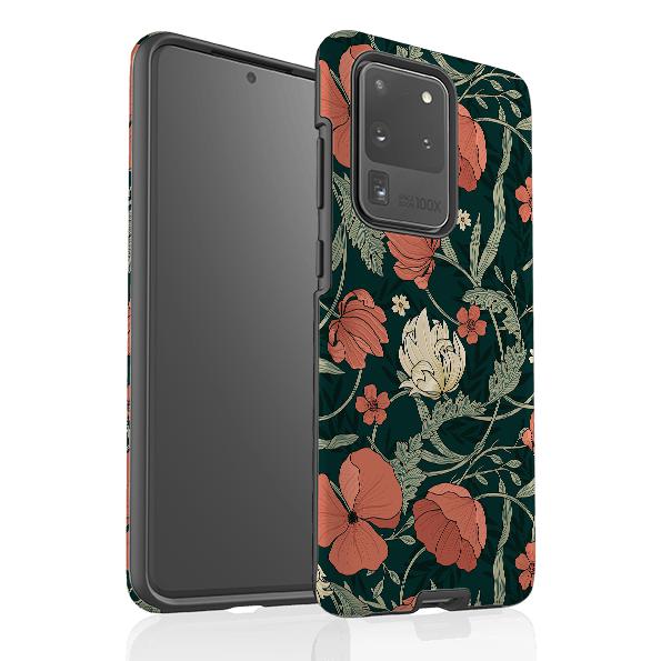 Samsung phone case-Woodcroft-Product Details Raised bevel to protect screen from scratches. Impact resistant polycarbonate shell and shock absorbing inner TPU liner. Secure fit with design wrapping around side of the case and full access to ports. Compatible with Qi-standard wireless charging. Thickness 1/8 inch (3mm), weight 30g. Compatibility See drop down menu for options, please select the right case as we print to order.-Stringberry