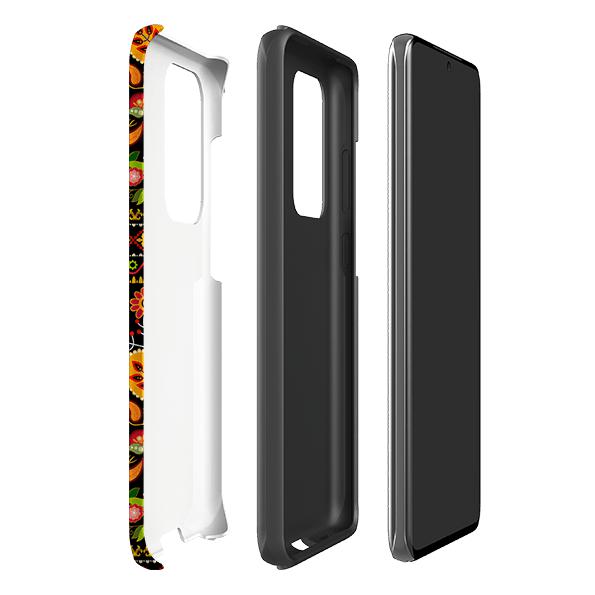 Samsung phone case-Worplesdon-Product Details Raised bevel to protect screen from scratches. Impact resistant polycarbonate shell and shock absorbing inner TPU liner. Secure fit with design wrapping around side of the case and full access to ports. Compatible with Qi-standard wireless charging. Thickness 1/8 inch (3mm), weight 30g. Compatibility See drop down menu for options, please select the right case as we print to order.-Stringberry