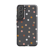 Samsung phone case-Xmas Drops-Product Details Raised bevel to protect screen from scratches. Impact resistant polycarbonate shell and shock absorbing inner TPU liner. Secure fit with design wrapping around side of the case and full access to ports. Compatible with Qi-standard wireless charging. Thickness 1/8 inch (3mm), weight 30g. Compatibility See drop down menu for options, please select the right case as we print to order.-Stringberry