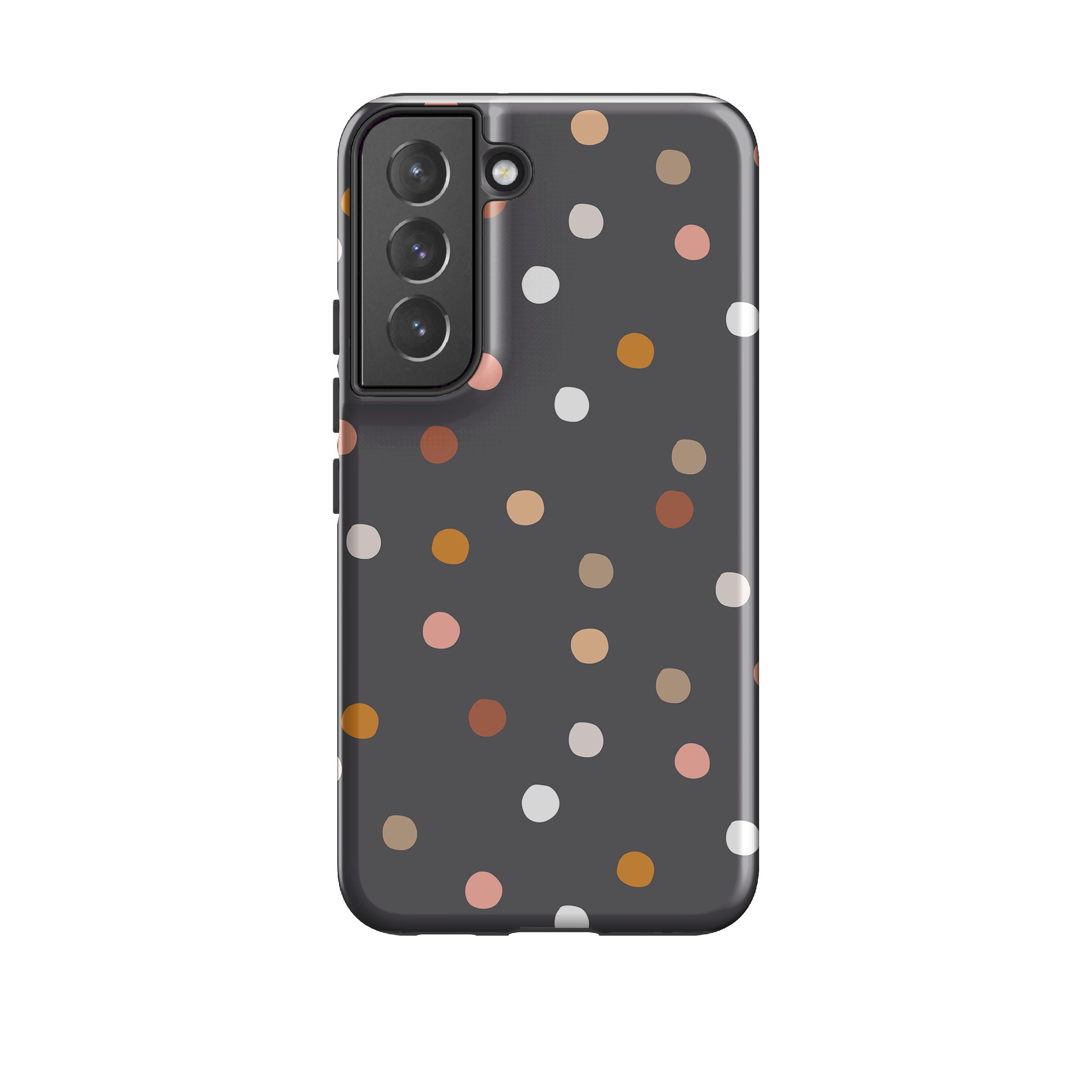 Samsung phone case-Xmas Drops-Product Details Raised bevel to protect screen from scratches. Impact resistant polycarbonate shell and shock absorbing inner TPU liner. Secure fit with design wrapping around side of the case and full access to ports. Compatible with Qi-standard wireless charging. Thickness 1/8 inch (3mm), weight 30g. Compatibility See drop down menu for options, please select the right case as we print to order.-Stringberry