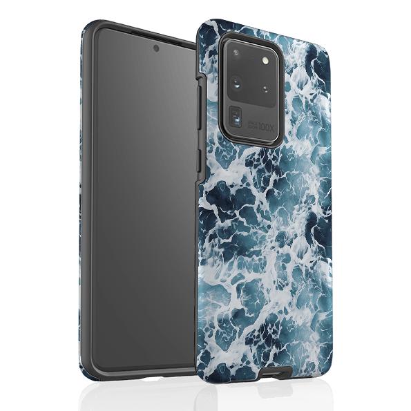 Samsung Handyhülle-Aqua-Produktdetails: Erhabene Kante schützt Bildschirm vor Kratzern. Stoßfeste Polycarbonatschale + stoßdämpfender TPU-Einsatz. Sichere Passform mit umlaufender Seite, vollem Zugang zu Anschlüssen. Kompatibel mit Qi-Drahtladung. Dicke 1/8 Zoll (3 mm), Gewicht 30 g. Kompatibilität: Siehe Dropdown-Menü, wählen Sie passende Hülle, wir drucken nach Bestellung. -Stringberry