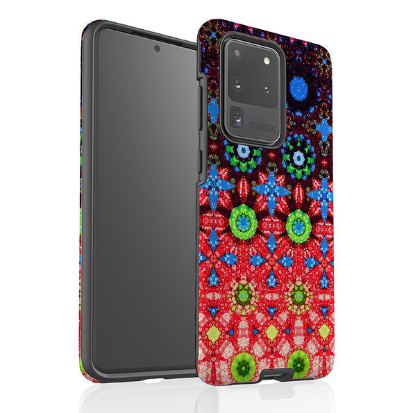 Samsung phone case-Astroworld-Product Details Raised bevel to protect screen from scratches. Impact resistant polycarbonate shell and shock absorbing inner TPU liner. Secure fit with design wrapping around side of the case and full access to ports. Compatible with Qi-standard wireless charging. Thickness 1/8 inch (3mm), weight 30g. Compatibility See drop down menu for options, please select the right case as we print to order.-Stringberry