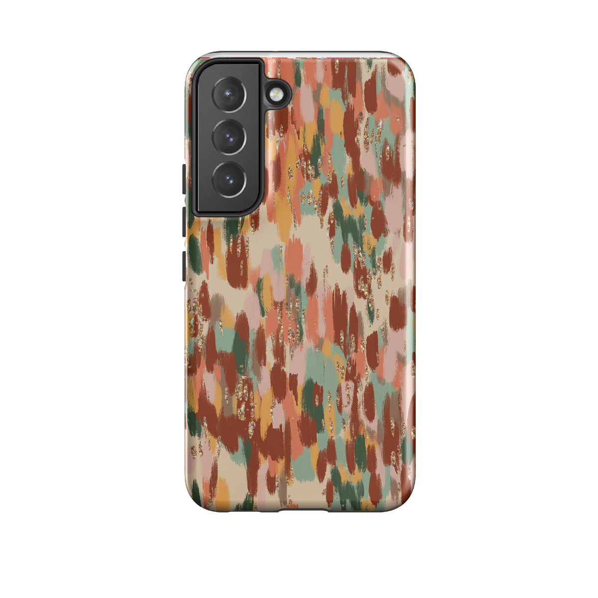 Samsung phone case-Autumn Drops-Product Details Raised bevel to protect screen from scratches. Impact resistant polycarbonate shell and shock absorbing inner TPU liner. Secure fit with design wrapping around side of the case and full access to ports. Compatible with Qi-standard wireless charging. Thickness 1/8 inch (3mm), weight 30g. Compatibility See drop down menu for options, please select the right case as we print to order.-Stringberry