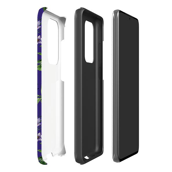 Coque Samsung Barnington - Détails du produit : Bord surélevé pour protéger l'écran des rayures. Coque polycarbonate résistante aux chocs et doublure TPU amortissante. Adaptation sécurisée, accès complet aux ports, compatible Qi. Épaisseur : 1/8 po (3 mm), 30 g. Compatibilité : menu déroulant, sélectionnez la bonne coque, impression sur commande. -Stringberry