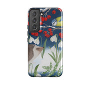 Samsung Tough Case - Blue Tit And Hedgehog By Bex Parkin