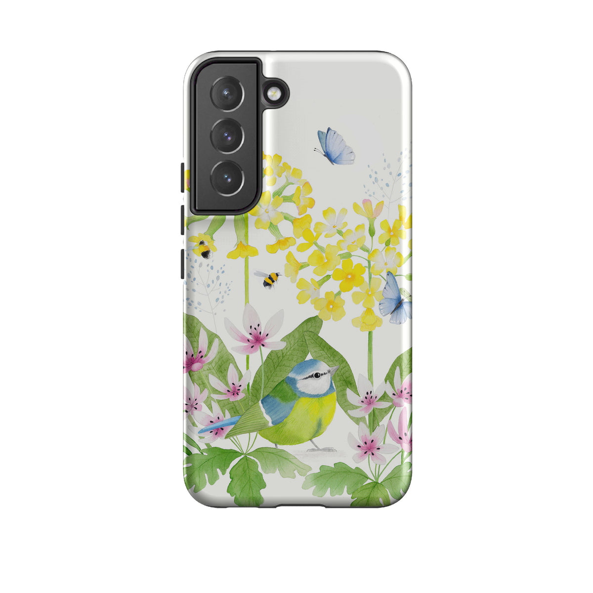 Samsung Tough Case – Blaumeise Garten von Bex Parkin